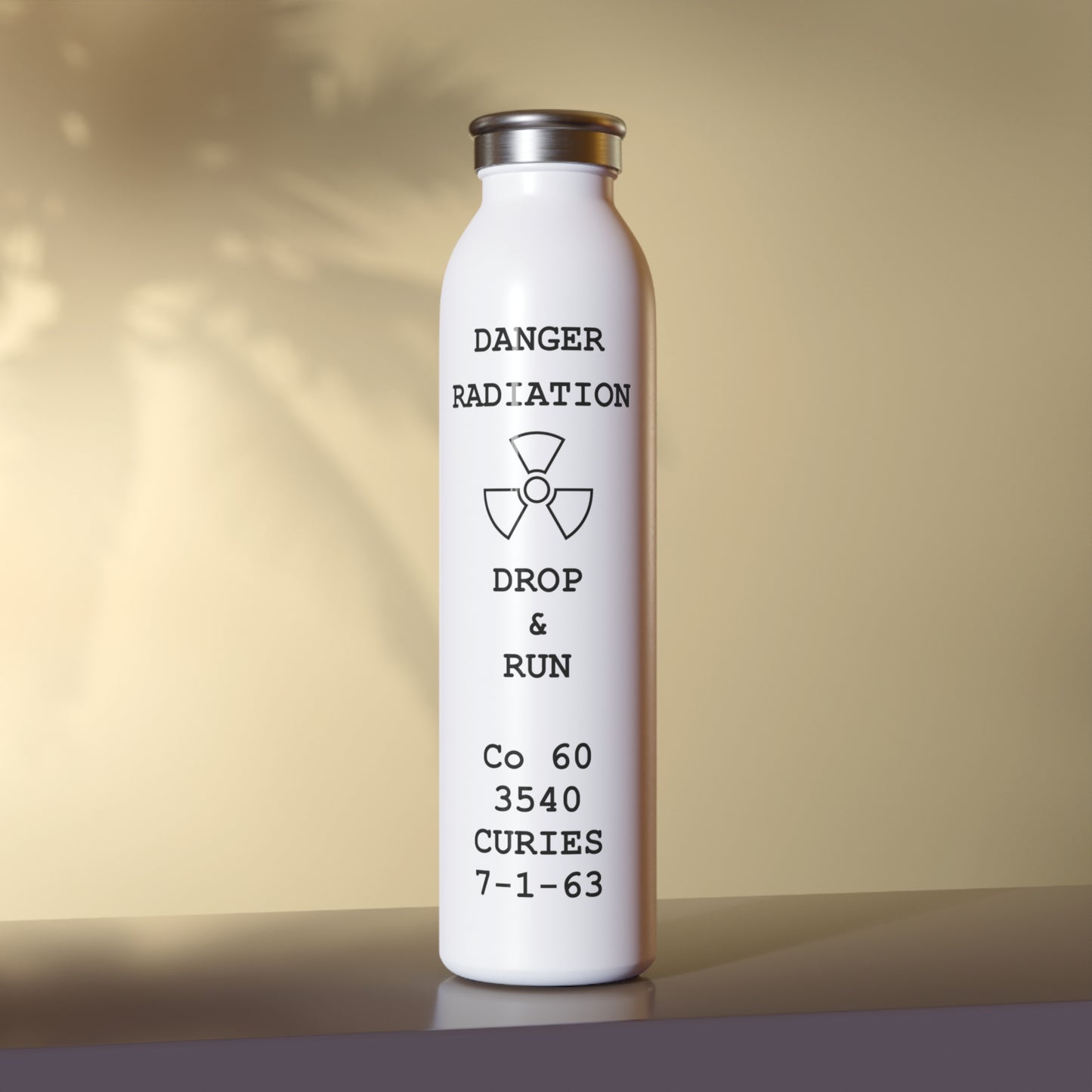 Cobalt-60 Water Bottle