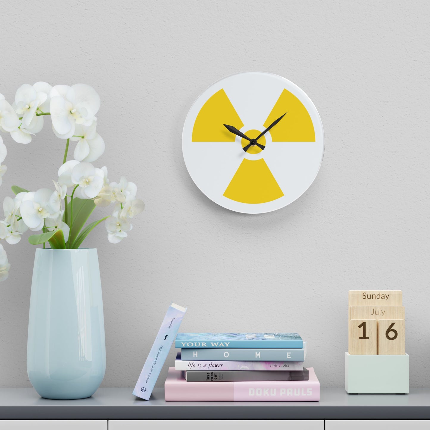 Radiation Wall Clock