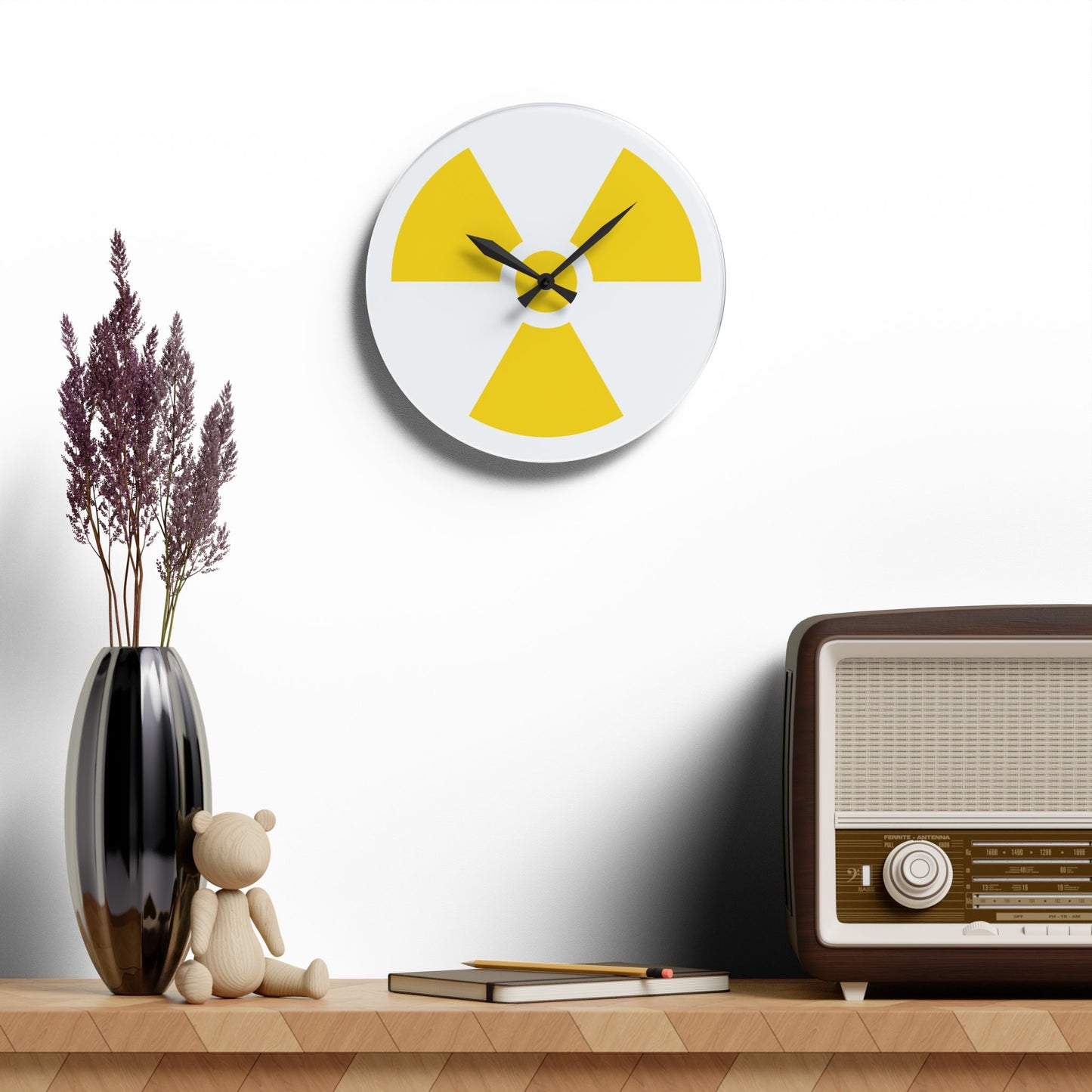 Radiation Wall Clock