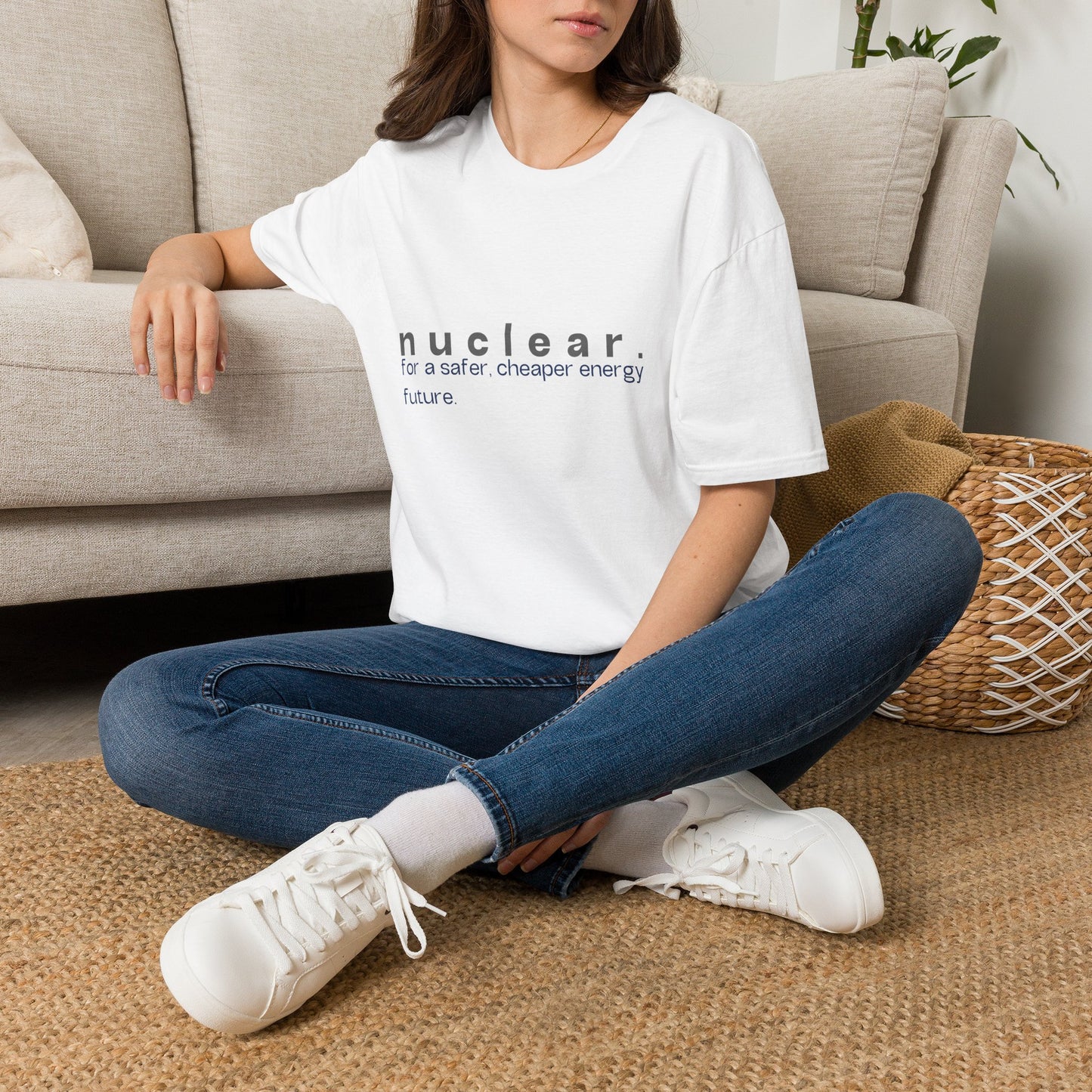 "Safer, Cheaper" Nuclear T-Shirt