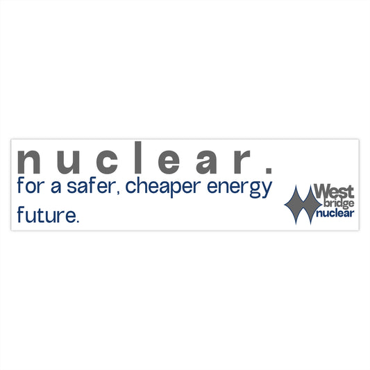 Nuclear Bumper Sticker