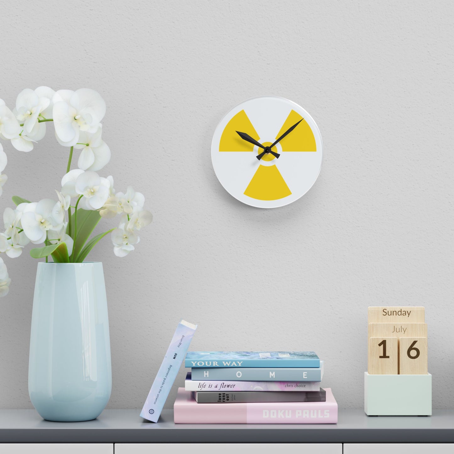 Radiation Wall Clock