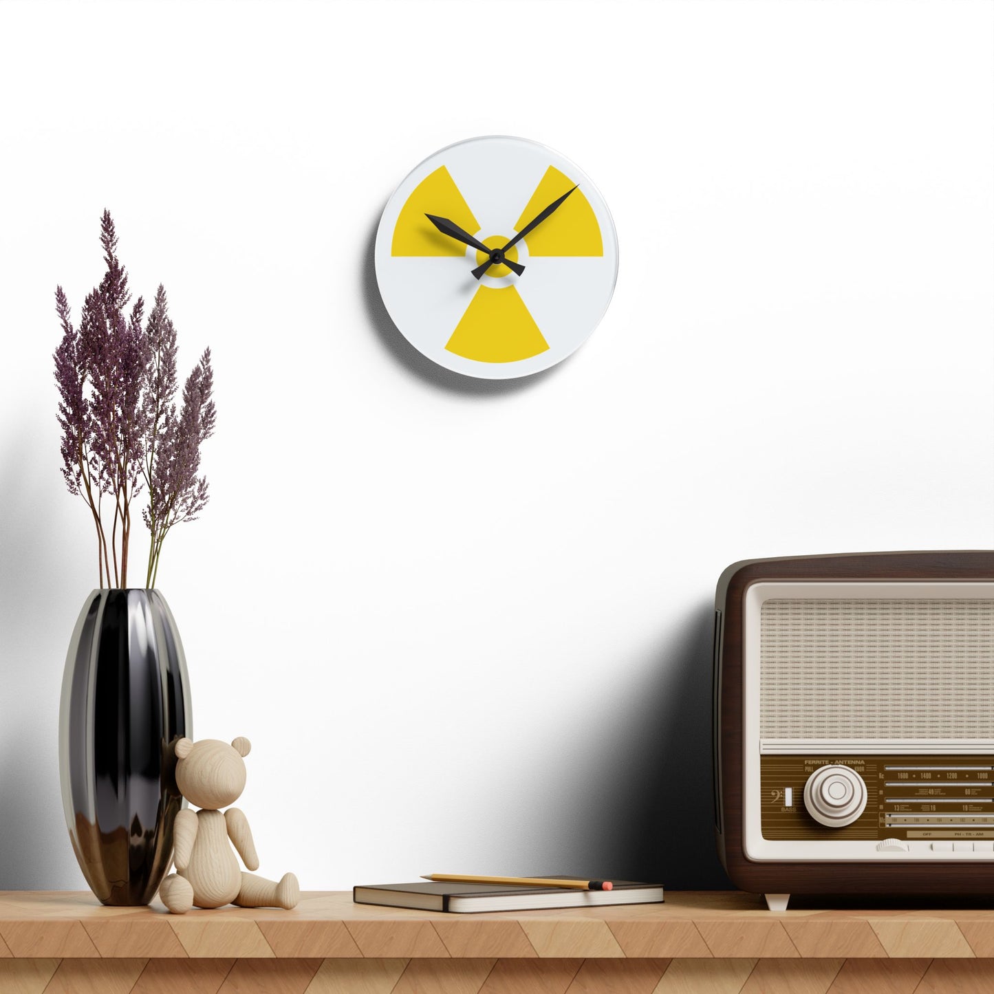 Radiation Wall Clock